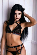 Sexy Leather Garter Set - SH260