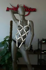 Erotic Lingerie Reflective Harness - SH368 - Image 5