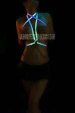 Glow-in-the-Dark Dress, Stylish Reflective Harness for T-Shirt - SH52