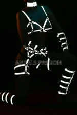 Glow-in-the-Dark Full Body Harness Set - SH363 - Image 2
