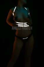 Glow-in-the-Dark Chest Harness - SH178 - Image 4