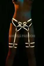 Glow-in-the-Dark Garter - Reflective Garter Harness - SH214 - Image 3
