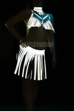 Sexy Harness Set with Glow-in-the-Dark Tassel Skirt - SH482