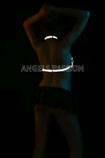Glow-in-the-Dark Sexy Reflective Bra Harness - SH224 - Image 2