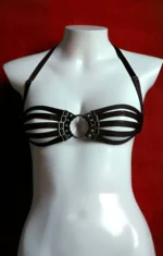 Rubber Bra Harness - Sexy Women's Rubber Bra Harness - Sexy Lingerie - SH577 - Image 4