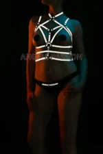 Reflective Chest Harness - Glow-in-the-Dark Harness - SH430