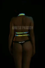 Reflective Women's Underwear - Harness that Reflects in the Dark - SH24 - Image 2