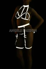 Reflective Garter Set - Glow-in-the-Dark Garter Set - SH310 - Image 3