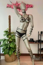 Full Harness Set with Leather Detail on Arms and Legs - Image 3