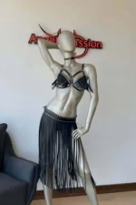 Tassel Skirt and Tassel Bra Harness Set - Image 2