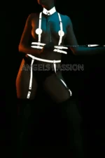 Special Reflective Garter Harness Set with Collar - SH233 - Image 2