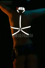 Custom Designed Sexy Reflective Breast Harness - SH314 - Image 2
