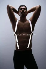 Reflektörlü Gümüş Halkalı Erkek Harness Askı SHM160