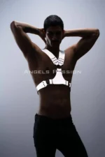 Karanlıkta Parlayan Reflektörlü Erkek Harness SHM120 - Image 4