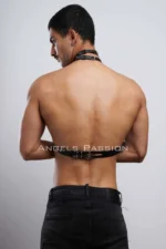 Erkek Deri Göğüs Harness SHM113 - Image 7