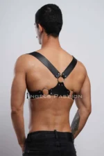 Deri Erkek Gömlek Üstü Harness SHM111 - Image 6