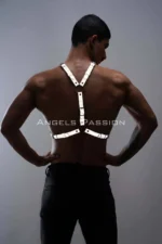 Karanlıkta Parlayan Reflektörlü Erkek Göğüs Harness SHM108 - Image 7