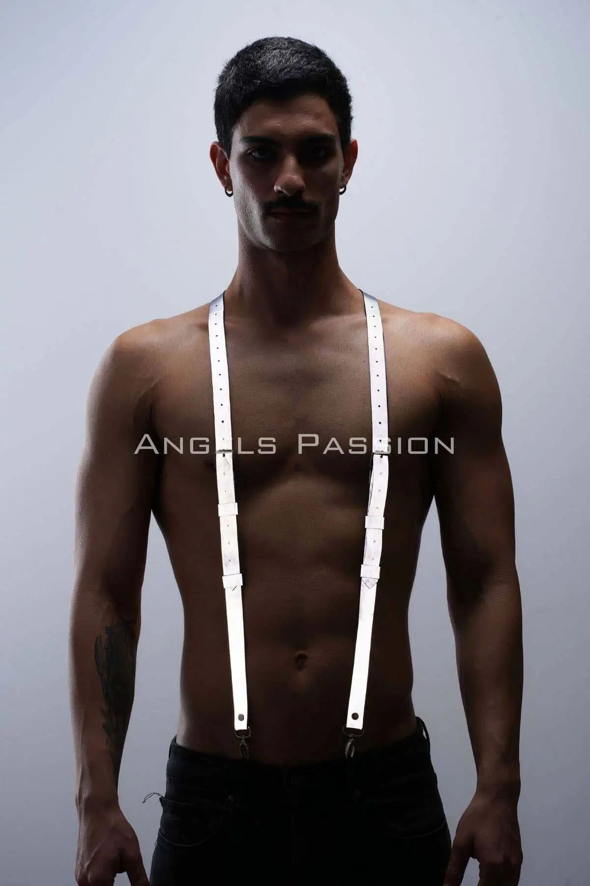 Reflektörlü Erkek Harness Pantolon Askısı SHM37