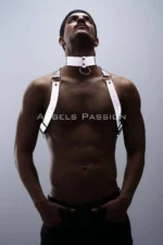 Erkek Reflektörlü Halka Detaylı Göğüs Harness ve Boyunluk Seti SHM35 - Image 6