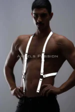 Reflektörlü Halka Detaylı Erkek Harness Pantolon Askısı SHM29 - Image 4