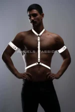 Reflektörlü Erkek Göğüs ve Pazubent Harness Takımı SHM15 - Image 2