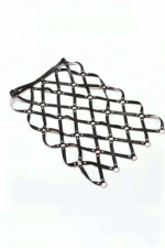 Harness Detaylı Bacak Bantlı Deri Etek SH410 - Image 8