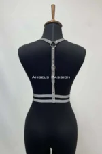 Glow in the Dark - Reflective Chest Harness, Party Harness, Dress Accessory - SH205 - Image 11