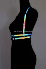 Colorful Reflective Chest Harness, Glow-in-the-Dark Chest Harness - SH205 - Image 2
