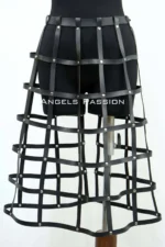 Leather Skirt, Cosplay Skirt - SH1396 - Image 2