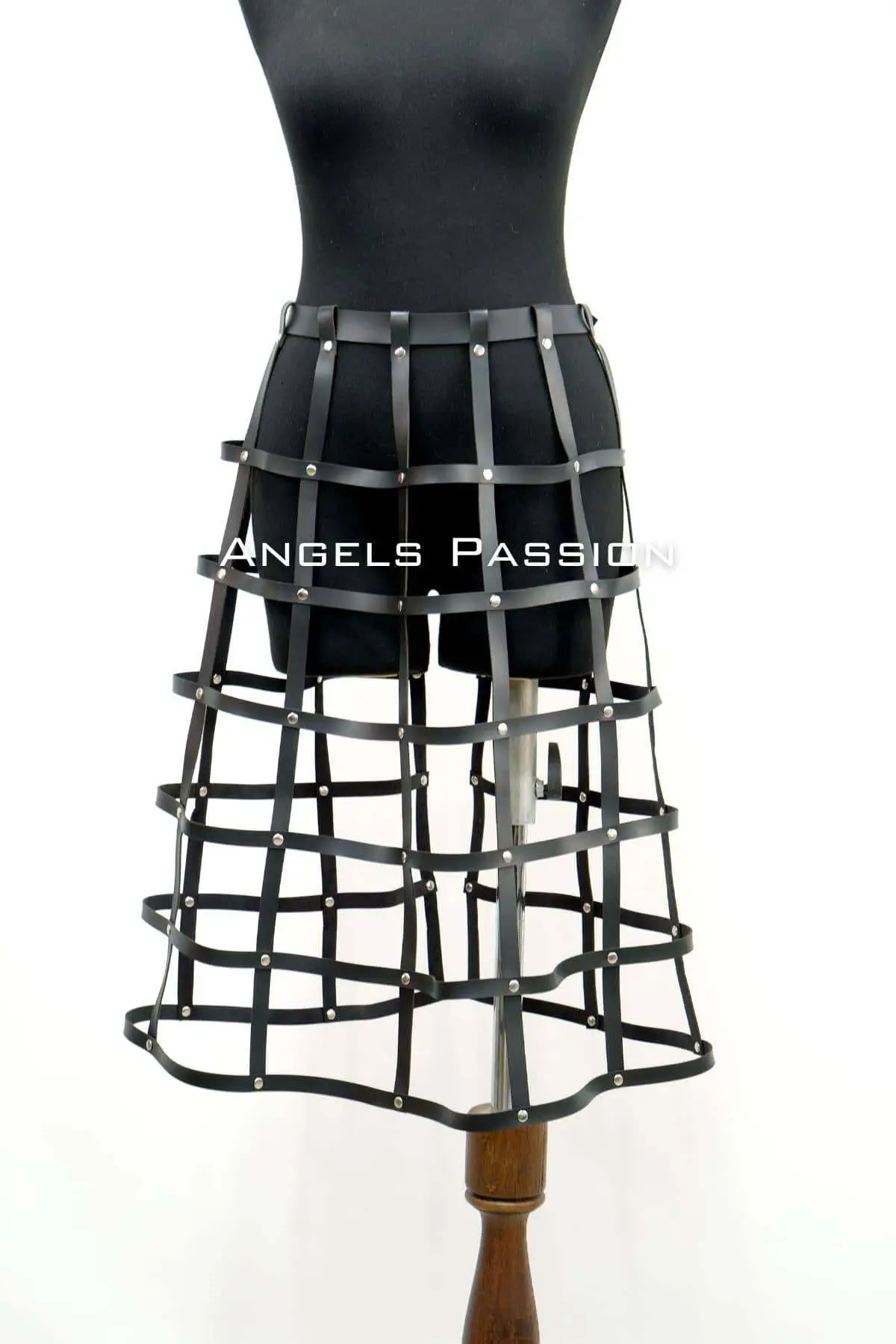 131187.webp Leather Skirt, Cosplay Skirt - SH1396 - Image 1