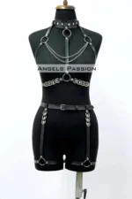 Fantasy Lingerie Chain Erotic Harness Set - SH1081 - Image 4