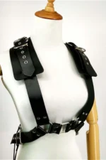 Leather Harness, Stylish Leather Women's Belt - SH1419 - Image 2