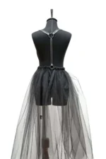 Long Tulle Harness Skirt - Image 4