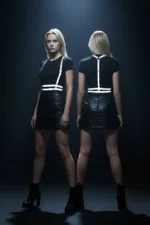 Glow in the Dark - Reflective Chest Harness, Party Harness, Dress Accessory - SH205 - Image 2