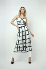 Deri Etek ve Göğüs Harness Cosplay Takımı SH1013