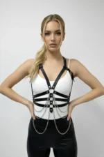 Black Women's Belt Chain Body Link Accessory - SH9 - Image 6