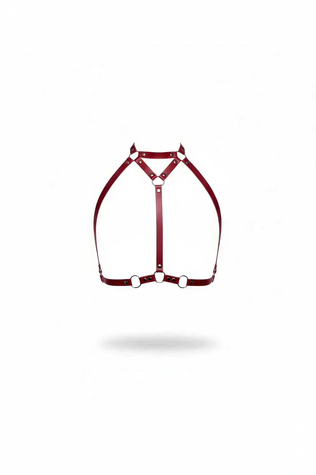 134196.webp Chest Harness Leather High Collar Body Accessory - SH245 - Image 1