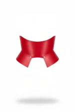 Red Women's Belt, Wide-Shaped Corset-Style Waist Accessory - SH611