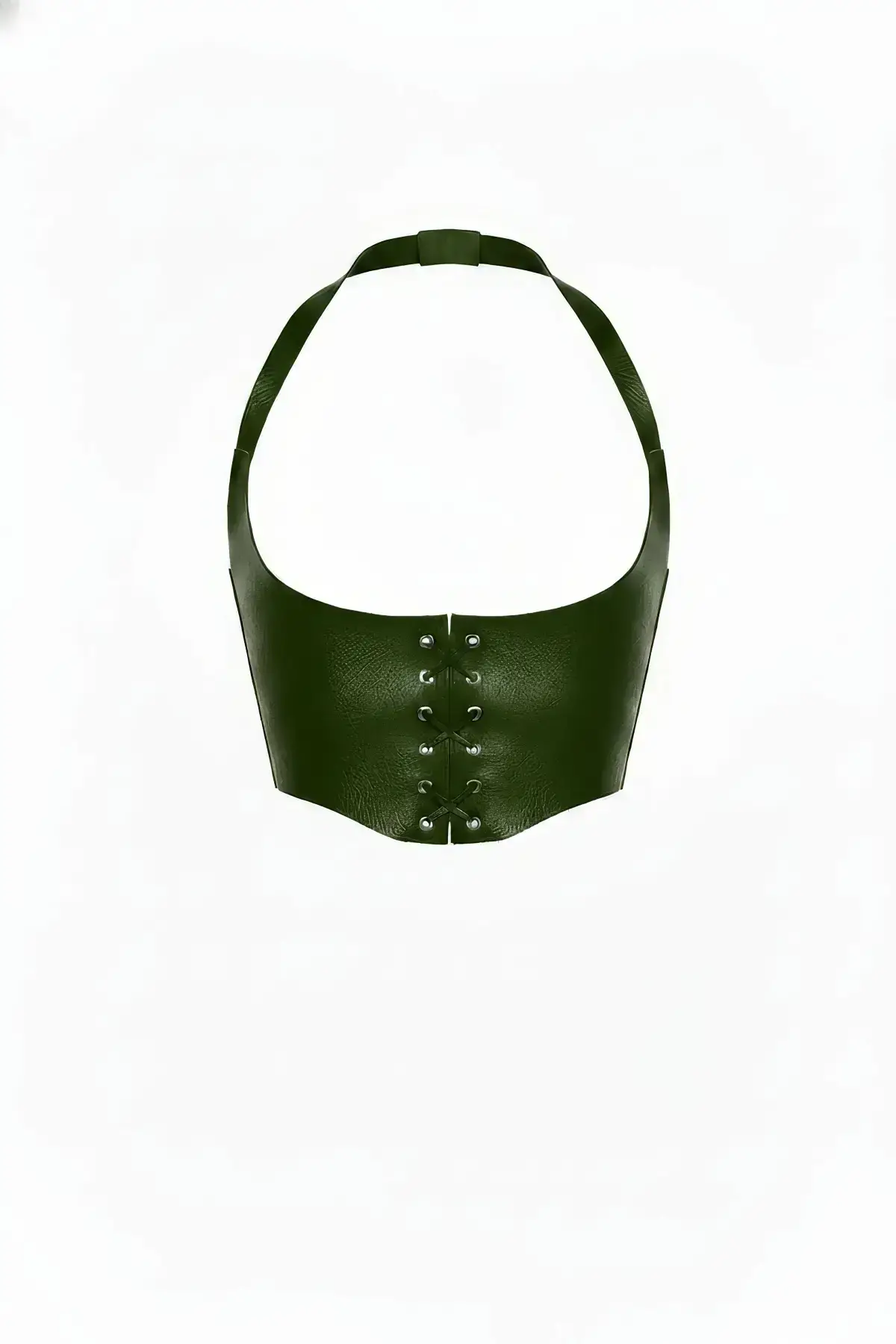 Green Women's Belt-Tied Corset-Style Wide Waist Accessory - SH613