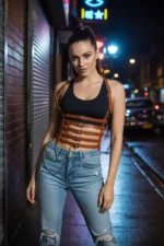 Women's Leather Belt Multi-Strap Body Accessory - SH626 - Image 3