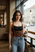 Women's Leather Belt Multi-Strap Body Accessory - SH626 - Image 5