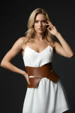 Women's Wide Asymmetrical Waist Accessory - SH1425