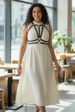 Plus Size Black Women's Leather Belt Body Harness Outfit Accessory - SH114 - Image 2