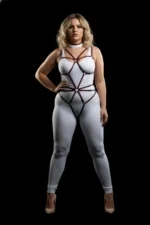 Büyük Beden Siyah Elastik Halkalı Body Harness SH338 - Image 3