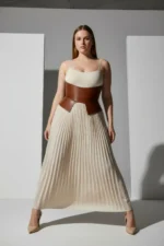 Plus Size Women's Belt Corset Style Wide Waist Shaper - SH611 - Image 4