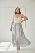 Plus Size Red Women's Leather Belt with Chain and Tassel Detail - Stylish Accessory - SH629 - Image 2