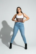 Plus Size Women's Belt, Corset Style Multi-Strap Leather Combination Accessory - SH630 - Image 4