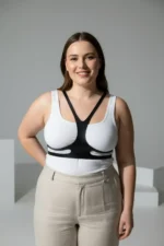 Plus Size Black Women's Belt Harness Style Leather Body Accessory - SH1374 - Image 4